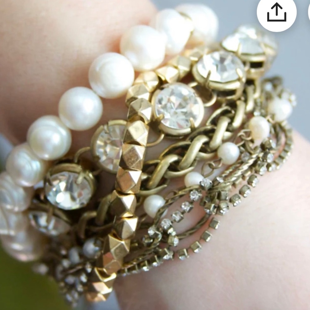 Steampunk chunky bracelet